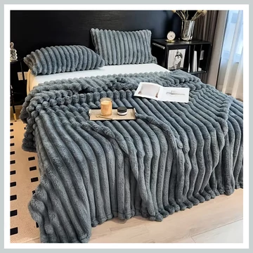 LUXIA prikrývka 200 x 230 cm tmavosivá NP270015ssz