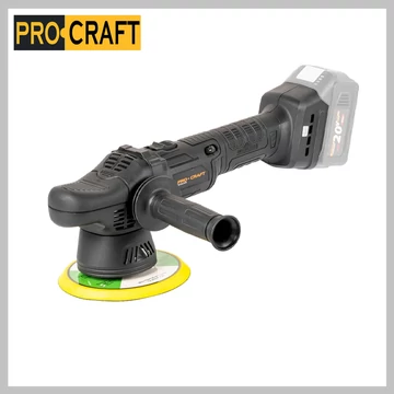 Procraft PM20bb akumulátorová orbitálna leštička (bez batérie a nabíjačky) | PM20bb