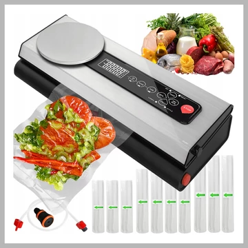 Ruhhy vákuový baliaci stroj s integrovanou váhou – 120 W 00022533