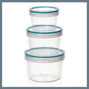 BANQUET JANICE set plastových úložných nádob, 3 ks 55075359
