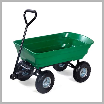 Herzberg Kolečkový sklápěcí vozík 50L HG-8028-50