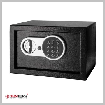 Herzberg HG-03855: Digitální elektronický trezor 20 x 31 x 20 cm