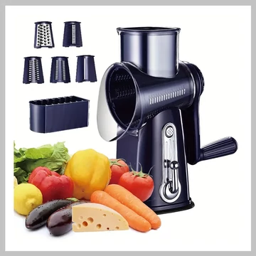 Strúhadlo na syr a krájač zeleniny 5 v 1 z nehrdzavejúcej ocele YM130821