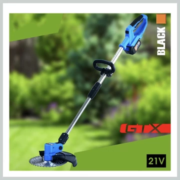 BLACK Akumulátorový okrajový trimmer 21V 4Ah – 2x 4000mAh batérie 53508
