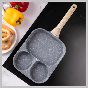 Tigaie dreptunghiulară antiaderentă cu înveliș marmorat Klausberg KB-7828
