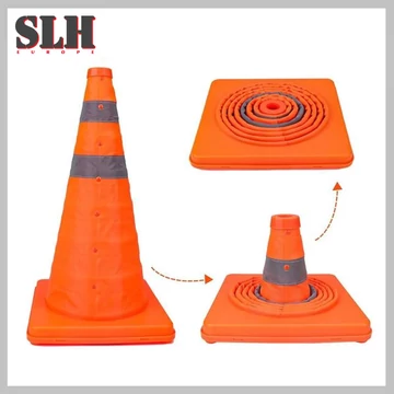 SLH Skladací dopravný kužeľ 50 cm SLH0582

