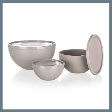 BANQUET Plastová sada misiek s viečkami CULINARIA 0,2 / 0,5 / 1,2 l, 6 kusov 55057191-A