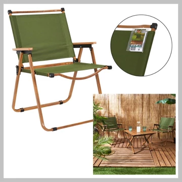 Mariposa campingová stolička zelená HDO0061
