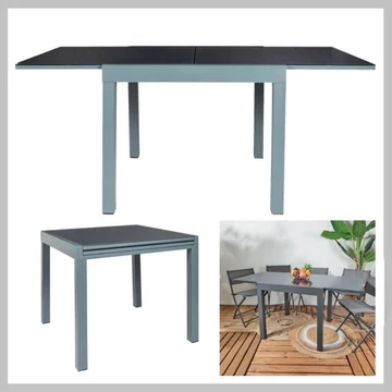 Haria rozkladací záhradný stôl 80x80x160cm HDO0287
