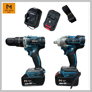 MAT-RIXX Max 2-dielna kombinovaná súprava náradia s 2 batériami 68V AMT-42