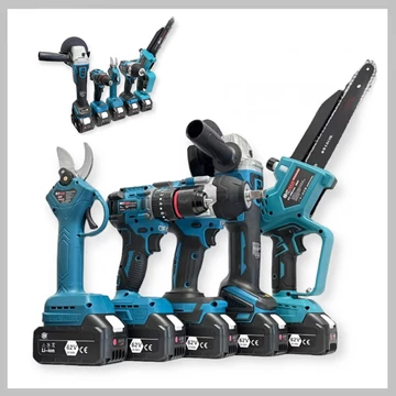 MAT-RIXX Max 5-dielna akumulátorová sada náradia 88V v kufri MTX-5R88V