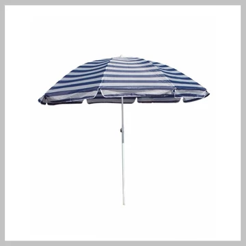HAPPY GREEN Slnečník, 230 cm, modré pruhy 50XT2205BS
