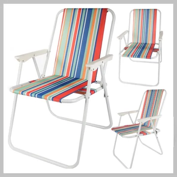 Skládacia záhradná a turistická plážová stolička – 14414_KP