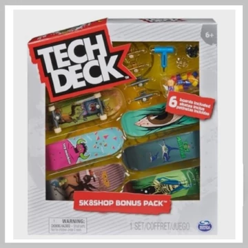 Tech Deck – Skate Shop bonusový balíček, 6 ks 645-6069445