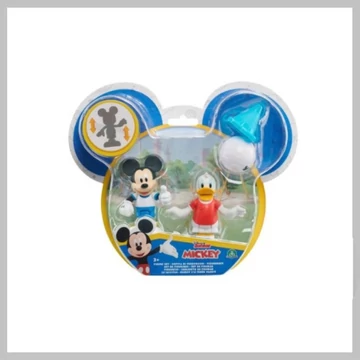 Mickey – 2 ks pohyblivá figúrka, 7,5 cm (388-00MCC04)
