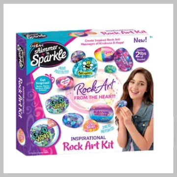 Shimmer 'n Sparkle Inšpiratívna Rock Art kreatívna súprava 671-0065520
