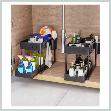 Dvojúrovňový výsuvný úložný systém 36259241
