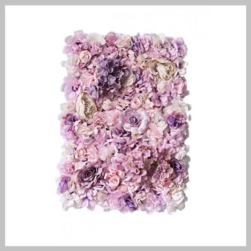 Dekoračná panelová stena so kvetinovým motívom 60 x 40 cm WK04
