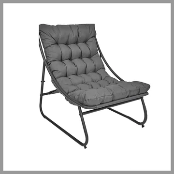 Dolce Vita kreslo antracitová farba HDO0375