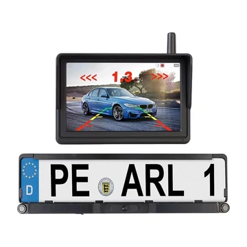 Lescars PA-720 Solárny Bezdrôtový HD Parkovací Systém 310330744461
