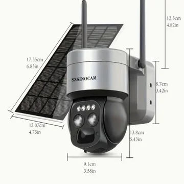 6MP bezpečnostná kamera PTZ HD s 8x hybridným zoomom LQ32586