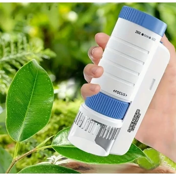 Prenosný ručný mikroskop s LED svetlom pre deti WT452714