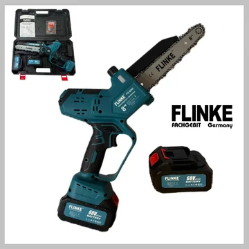 FLINKE Elektrická reťazová píla 2 batérie 68V, olejovanie, LCD displej FK-8040
