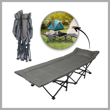 Skladacia kempingová posteľ, 187 x 68 cm AR05SZ