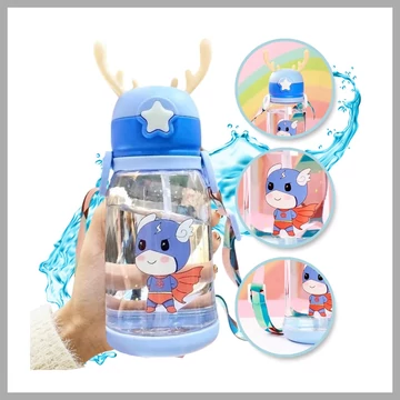 Detská fľaša so slamkou 480 ml BD30N