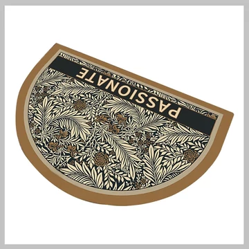 Vnútorná rohožka Vintage kvetinová Passionate 60x90 DYW01