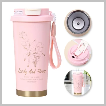 Štýlový termohrnček Lovely Pink 550 ml BD28WZ2