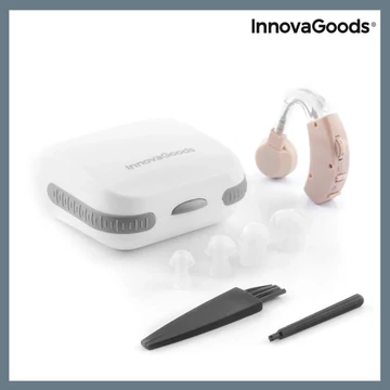 InnovaGoods Posilňovač zvuku za ušami s príslušenstvom 5260103559
