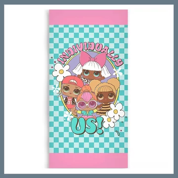 LOL Surprise Individually osuška, plážová osuška 70×140 cm CBX232306LOL
