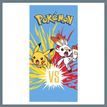 Pokémon Scorbunny osuška, plážová osuška 70×140 cm CBX240515PK