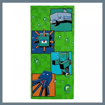 Minecraft Ocean Depths osuška, plážová osuška 70×140 cm CBX24078254MC