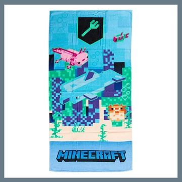 Minecraft Trident osuška, plážová osuška 70×140 cm CBX2410254MC