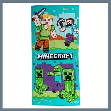 Minecraft Battle osuška, plážová osuška 70×140 cm CBX2412024MC