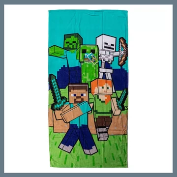 Minecraft osuška, plážová osuška 70×140 cm CBX241254MC