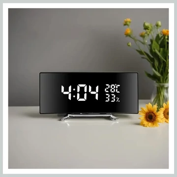 Digitálny budík s zrkadlovým displejom 521345
