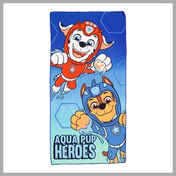 Paw Patrol „Aqua” plážová uterák 60x120 cm