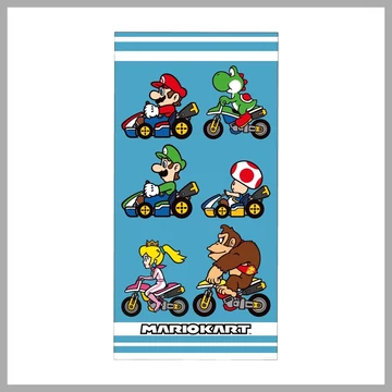 Super Mario Mariokart osuška, plážová uterák 70x140 cm