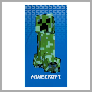Minecraft osuška, plážová uterák „SSS” 70x140 cm