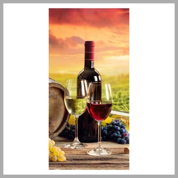 Wine „Sunset” osuška, plážová uterák 70x140 cm