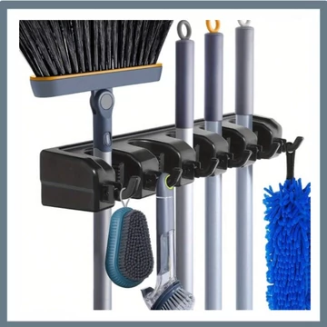 Nástenný držiak na metly a náradie 22436024