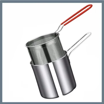 Mini fritéza s nerezovým sitkom na olej 32639726