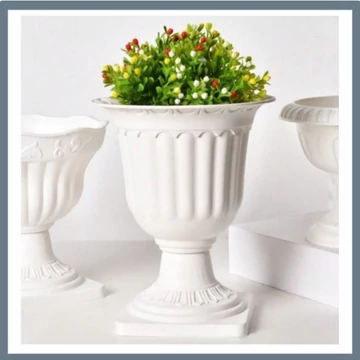 Rímsky štýlový plastový kvetináč – 25×30 cm 51134371