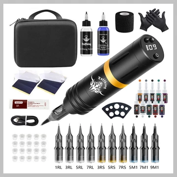 Prémiový tetovací set (tréningový) – pre začiatočníkov aj profesionálov holm8618