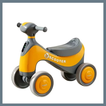 MIIYOUNG Štvorkolesový detský motorkový model - Žltý 601099588864770-S