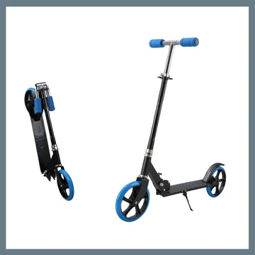 Skladací prenosný kolobežka – Modrá 601099661545798-K