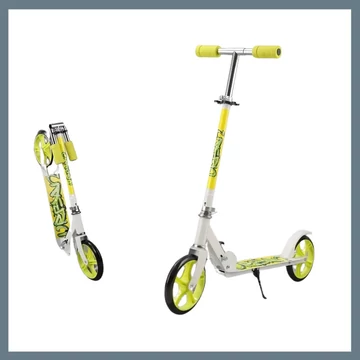 Skladací prenosný kolobežka – Žltá 601099661545798-S